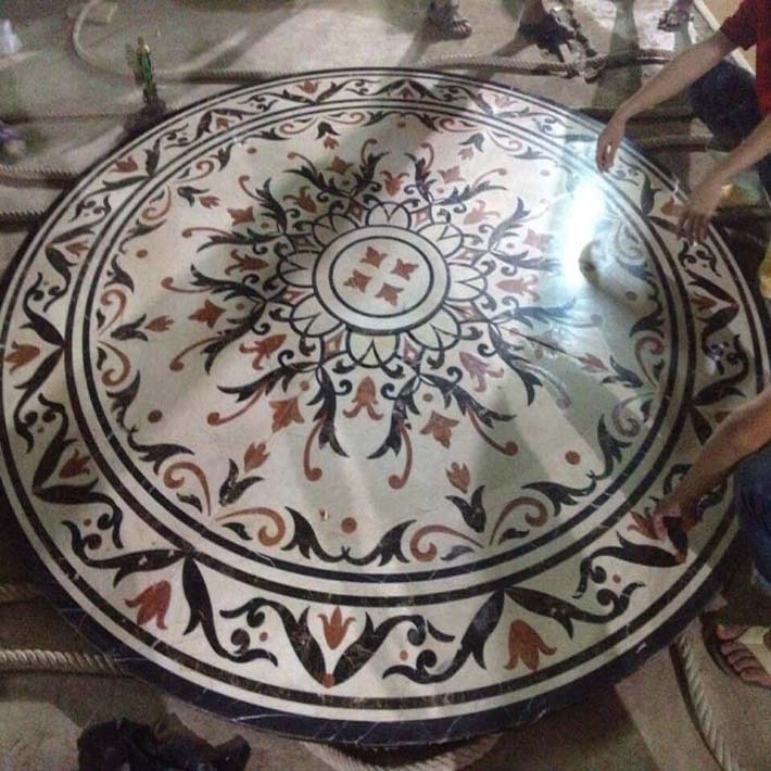 mẫu nền nhà dá marble hoa văn đep